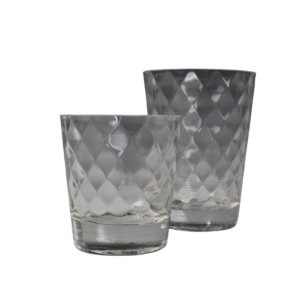 Pressed Whiskey Glasses